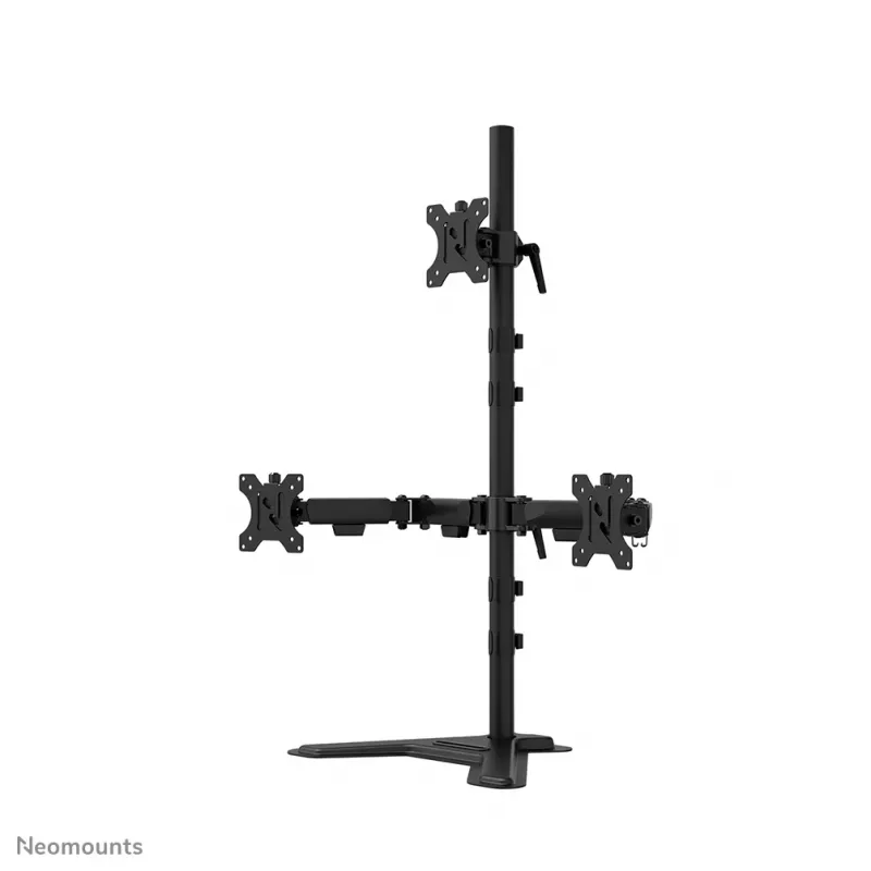 Neomounts DS45-600BL2-1 Triple monitor stand 10-32 inch
