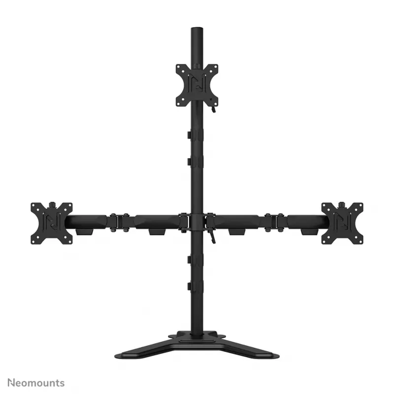 Neomounts DS45-600BL2-1 Triple monitor stand 10-32 inch