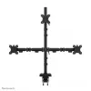 Neomounts DS60-600BL2-1 Triple monitor arm 10-32 inch, Clamp/Grommet, 9 kg, 25.4 cm (10 inch), 81.3 cm (32 inch), 100 x 100 mm, Black