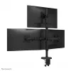 Neomounts DS60-600BL2-1 Triple monitor arm 10-32 inch, Clamp/Grommet, 9 kg, 25.4 cm (10 inch), 81.3 cm (32 inch), 100 x 100 mm, Black