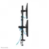 Neomounts DS60-600BL2-1 Triple monitor arm 10-32 inch, Clamp/Grommet, 9 kg, 25.4 cm (10 inch), 81.3 cm (32 inch), 100 x 100 mm, Black