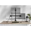 Neomounts DS60-600BL2-1 Triple monitor arm 10-32 inch, Clamp/Grommet, 9 kg, 25.4 cm (10 inch), 81.3 cm (32 inch), 100 x 100 mm, Black