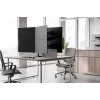 Quadruple monitor arm Neomounts DS60-600BL2-2 for 10–32 inch screens, VESA 75x75–100x100, max load 8 kg, clamp/grommet, black