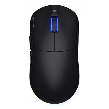 HATOR Quasar 3 Wireless mouse Gaming Ambidextrous RF Wireless + Bluetooth + USB Type-A Optical 12000 DPI