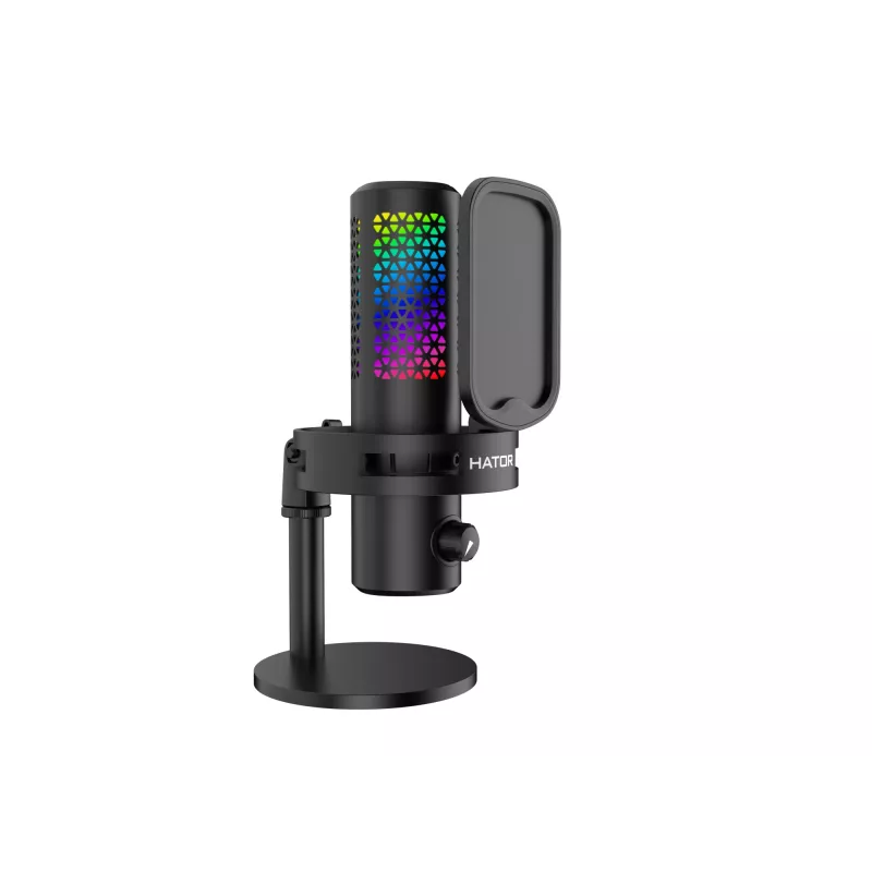 HATOR Dreamcast X, Black, Podcast microphone, -32 dB, 20 - 16000 Hz, 16 bit, 96 kHz, 70 dB