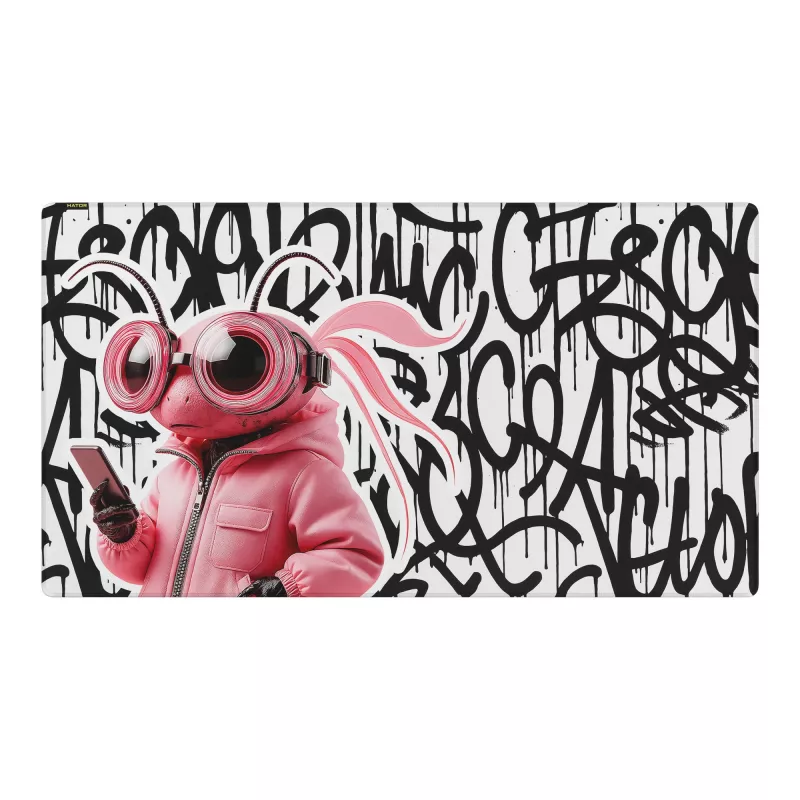 HATOR Tonn EVO 3XL Dragonfly Gaming Mouse Pad, Rubber, Multicolour