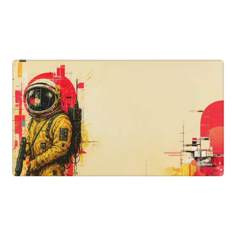 HATOR Tonn EVO 3XL Astronaut Gaming Mouse Pad, Rubber, Multicolour