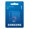 Samsung T7 microSD card, 1 TB, MicroSDXC, UHS-I, 170 MB/s, Class 3 (U3), V30