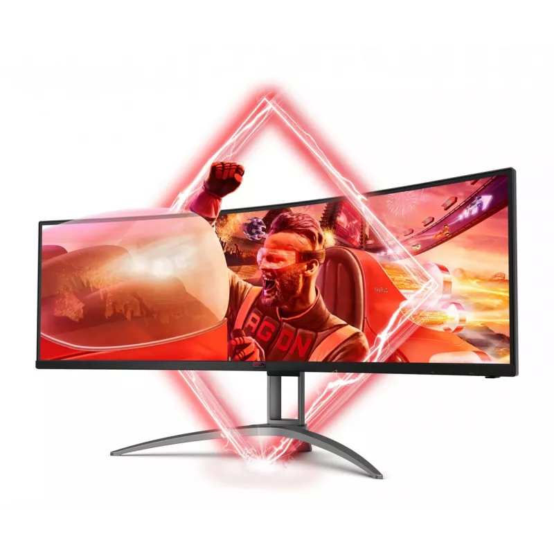 AOC B2 AG493UCX2 computer monitor 124 cm (48.8) 5120 x 1440 pixels Quad HD LED Black