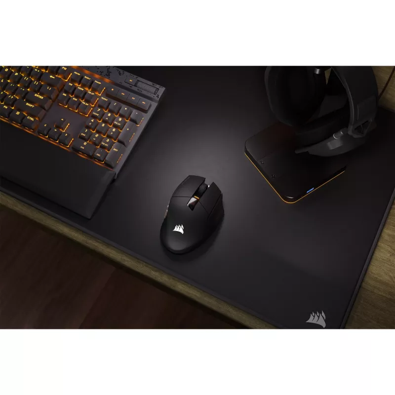 Corsair SCIMITAR ELITE WIRELESS mouse Gaming Right-hand RF Wireless + Bluetooth + USB Type-C Optical 26000 DPI
