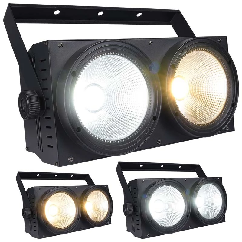 LIGHT4ME Blinder LED 2x100W - stage illuminator