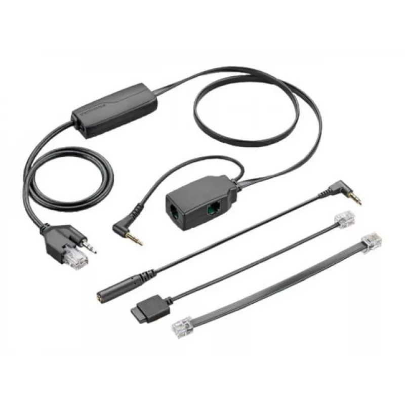 Electronic Hookswitch POLY APA-24 ALCATEL Black Male Connector