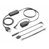 Electronic Hookswitch POLY APA-24 ALCATEL Black Male Connector