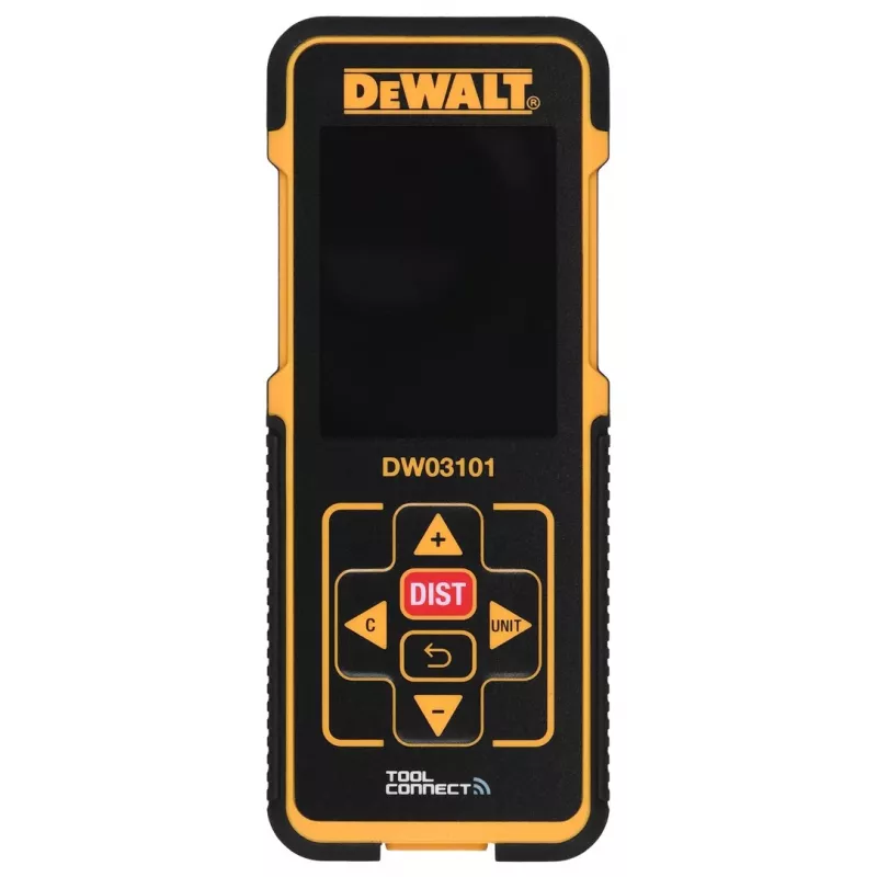 DeWALT DW03101 Laser distance meter Black, Yellow 100 m