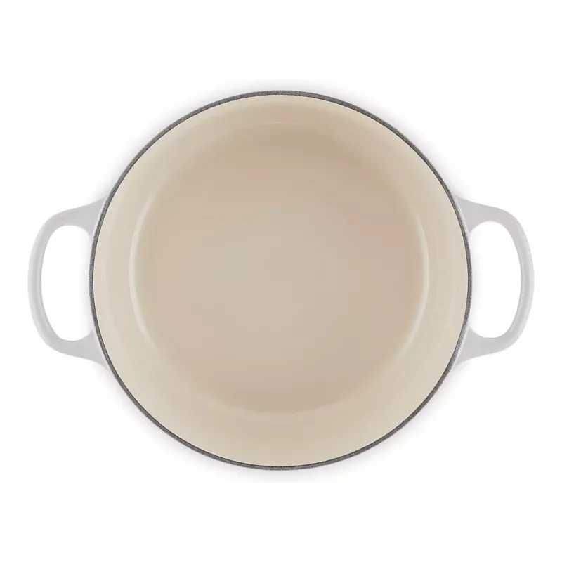 Le Creuset Signature Cast Iron Round Casserole 24cm shell pink