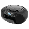Portable CD player JVC RC-E451B Black — CD/MP3, Bluetooth, FM 87.5–108 MHz, USB, AUX, 3.2W RMS