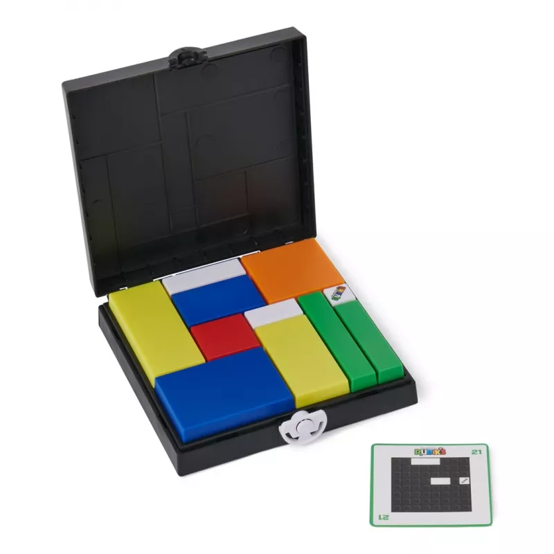 Rubik’s Cube Gridlock Game, The Problem-Solving Puzzle Game Inspired by the Classic Brain Teaser Fidget Toy, for Adults & Kids Ages 7+