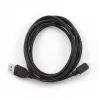 Gembird CCP-MUSB2-AMBM-0.1M USB cable USB2 to Micro-USB Black