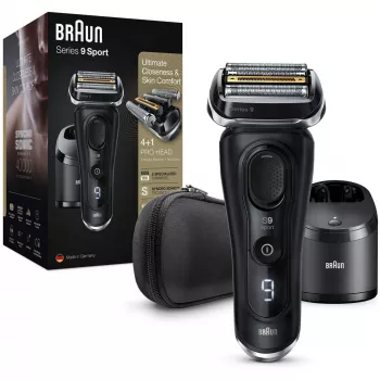 Braun Series 9 9352cc Sport Foil shaver Trimmer Black Grey