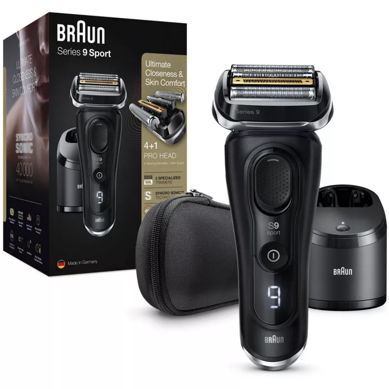 Braun Series 9 9352cc Sport Foil shaver Trimmer Black Grey