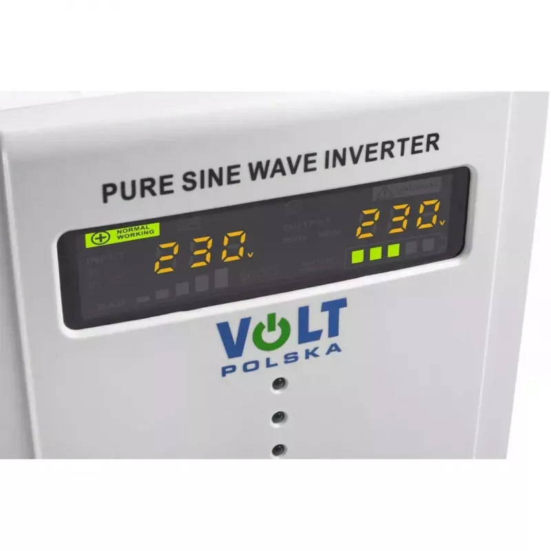 Uninterruptible Power Supply VOLT POLSKA SINUS PRO 2000 E 12/230V, 2000 VA, 12V DC to 230V AC