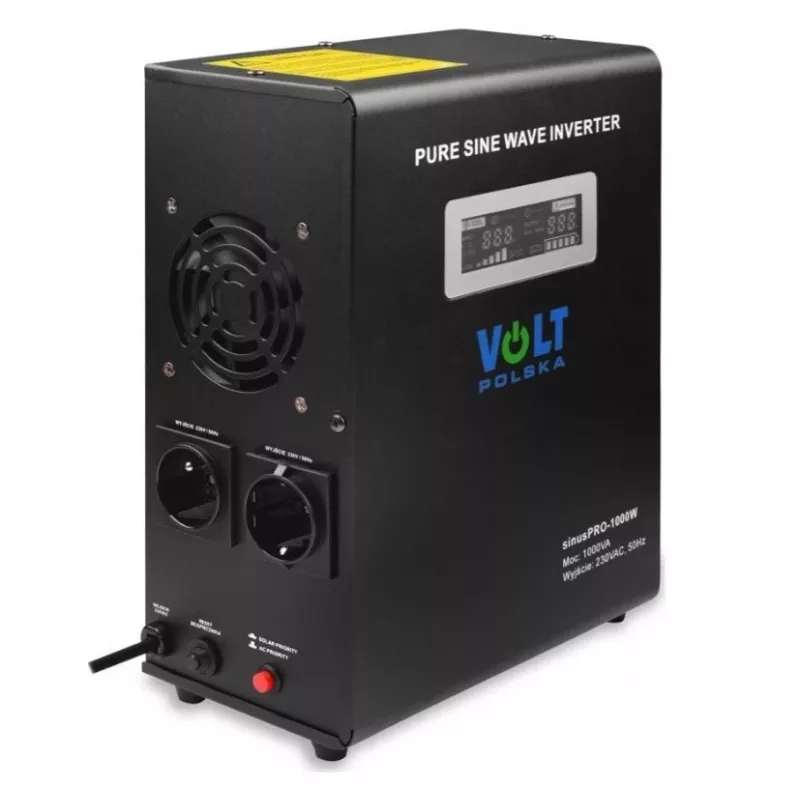 Power inverter Volt Polska SinusPro 1000W 12V 700W – pure sine output for 12V systems
