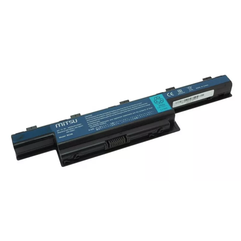 MITSU Battery for Acer Aspire 4551 4741 5741 4400 mAh 10.8–11.1 V