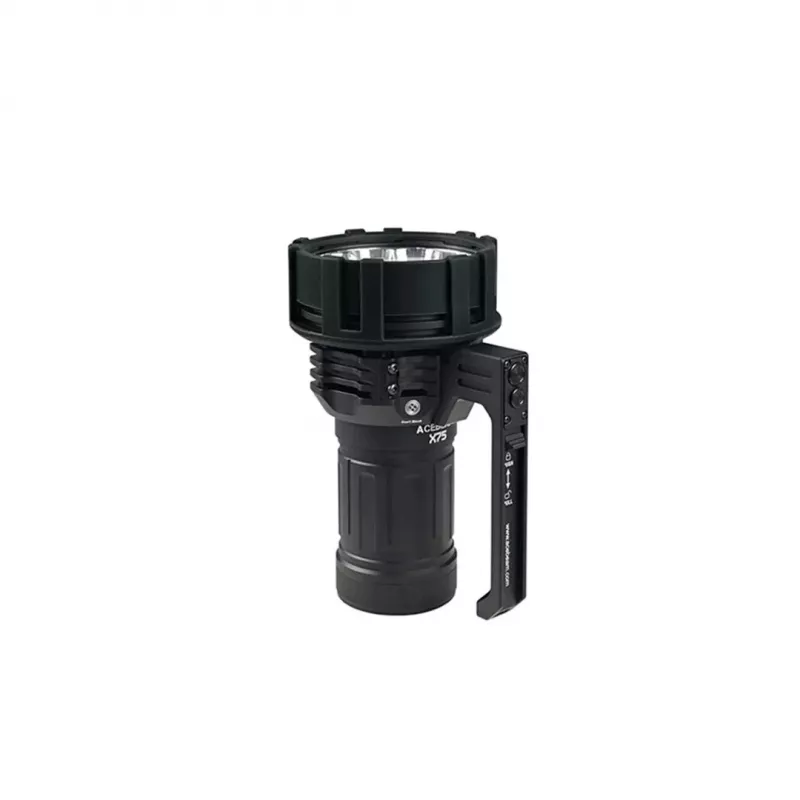 Flashlight AceBeam X75 XHP 70.3 Black, 5000K