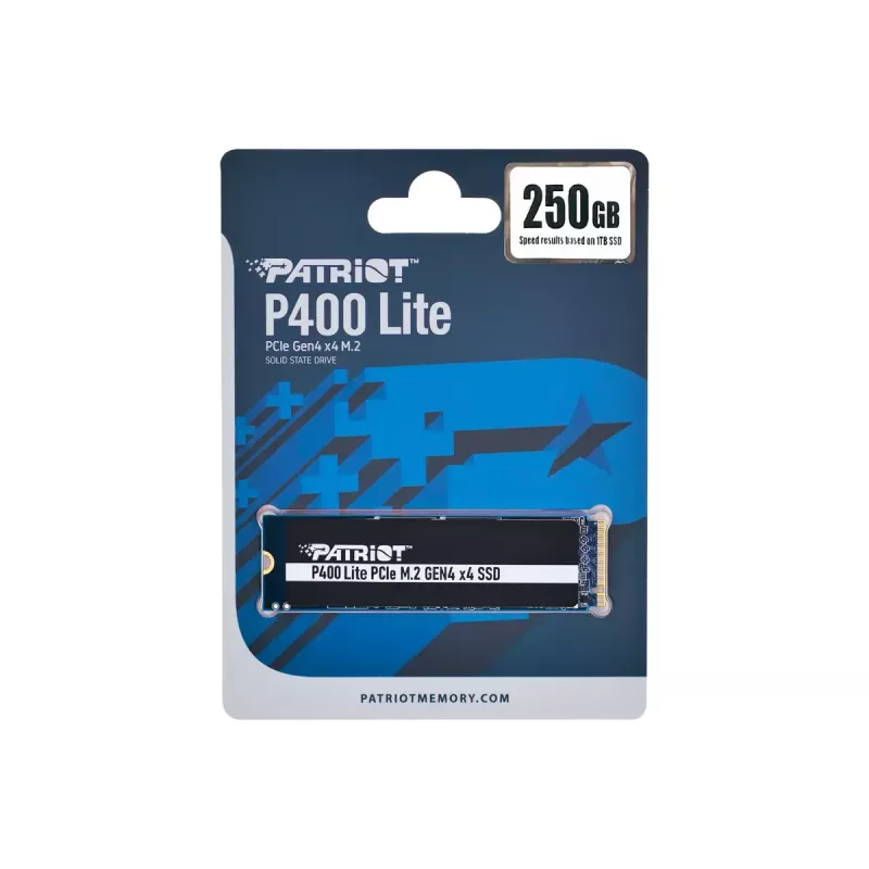 SSD disk Patriot Memory P400 Lite 250 GB M.2 PCI Express 4.0 NVMe