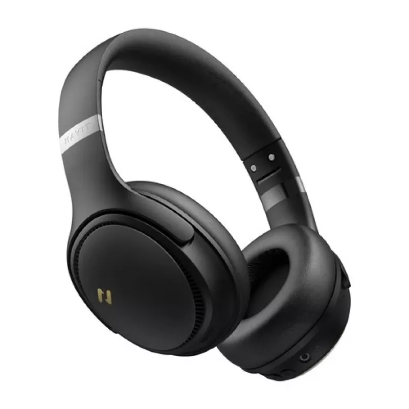 Headset HAVIT H630BT PRO — Wireless In-ear Headphones, ANC, Black, for Calls, Music and Sport