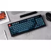 V5 Max, Gaming Keyboard black/blue-grey, DE-Layout, Gateron Jupiter Banana, Hot-Swap, RGB