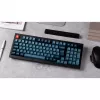 V5 Max, Gaming Keyboard black/blue-grey, DE-Layout, Gateron Jupiter Banana, Hot-Swap, RGB