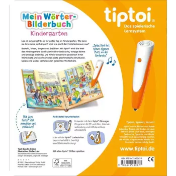 tiptoi Mein Word Picture Book: Kindergarten, Learning Book