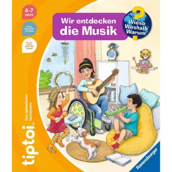 tiptoi Why? How? What For? We discover music, Learning Book