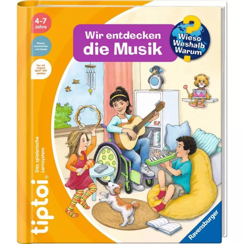 tiptoi Why? How? What For? We discover music, Learning Book