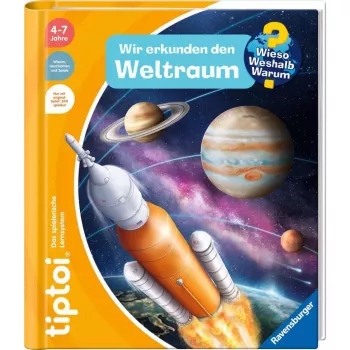 tiptoi Why? How? What For? We Explore Space, Learning Book