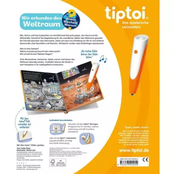 tiptoi Why? How? What For? We Explore Space, Learning Book