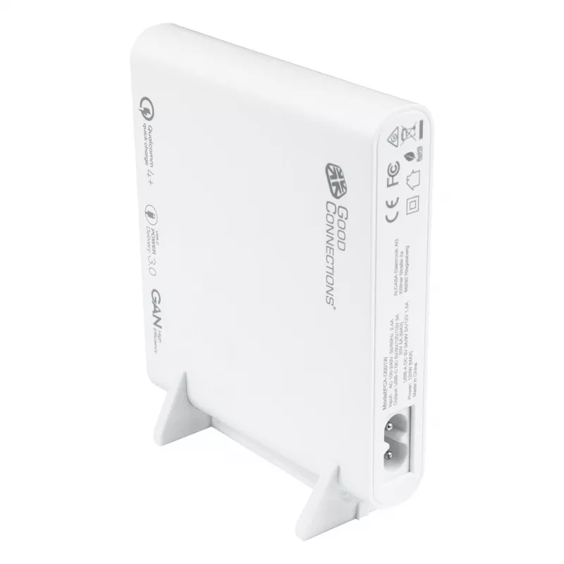 Mobile Device Charger Alcasa PCA-D001W Universal White AC Fast Charging