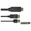 Alcasa HDMI-DP020 video cable adapter 2 m HDMI Type A DisplayPort Black