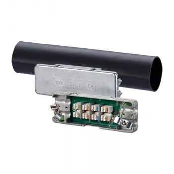 Network extender MetzConnect 130863-01-E for Cat6 / Cat6a / Cat7 cables, 0.5 A input