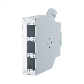 Patch panel MetzConnect 150240000010E with SC connectors, grey, 6x SC-Duplex support