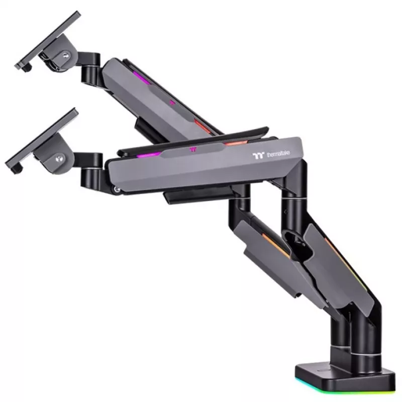 Monitor Mount Thermaltake GEA-MSR-DMSBLK-01 35 inch Black Grey 20kg
