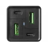 SANDBERG Power Supply - 65 Watt - 3.25 A - PD, QC - 4 Output Ports (2 x USB, 2 x USB-C)