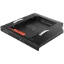 AXAGON RSS-CD12 2.5 SSD/HDD Adapter for Optical drive 12.7 mm LED