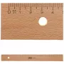 Desk ruler Möbius+Ruppert 1950 - 0000 500 mm Beech Wood