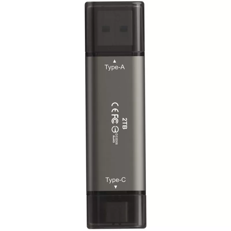 USB flash drive Team Group X2 MAX 2TB U3.2 black — 1000/900 MB/s