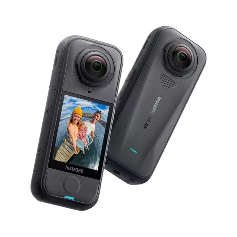 Action camera Insta360 X4AIR — 8K Ultra HD, 120 fps, 29 MP, waterproof to 15 m, 2010 mAh, 165 g