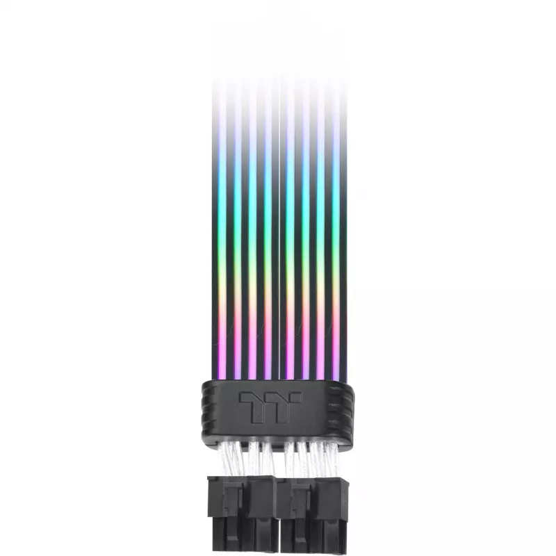 Ribbon cable THERMALTAKE AC-082-CN1NAN-A1 8-pin female-to-female, black, 0.272 m