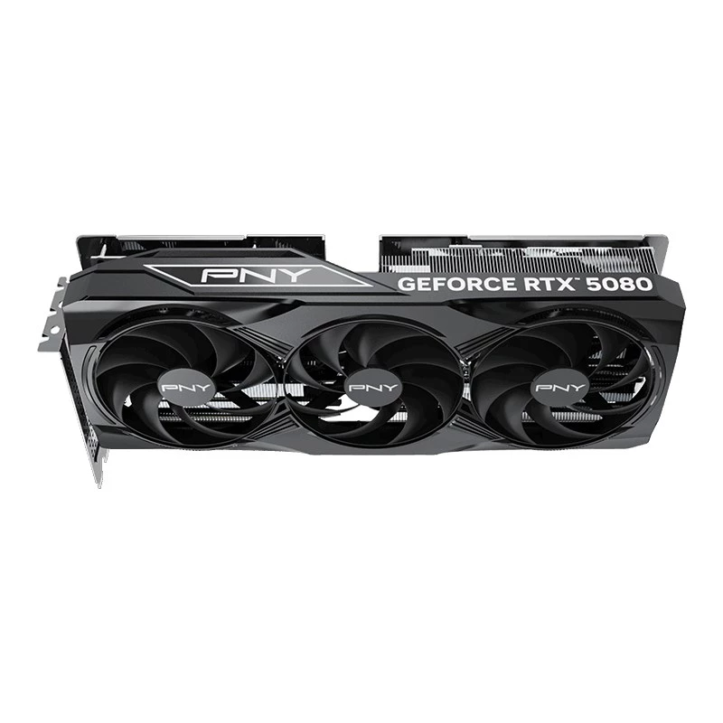 PNY GeForce RTX 5080 Triple Fan Graphics Card, 16 GB GDDR7, PCI Express 5.0