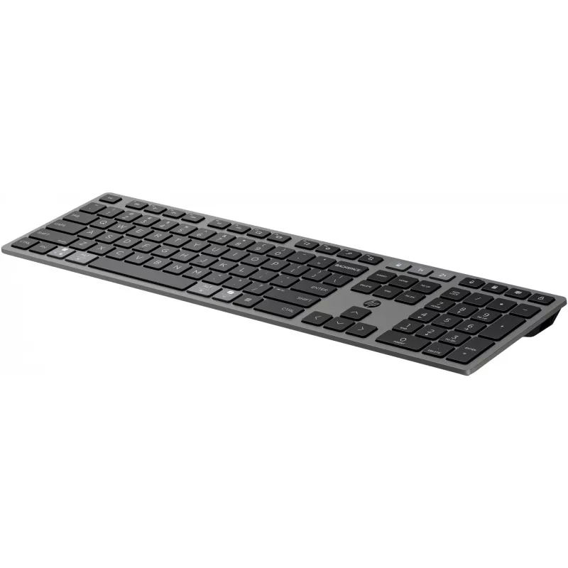 HP 720 Multi-Device Rechargeable Wireless Keyboard Full-size USB Bluetooth